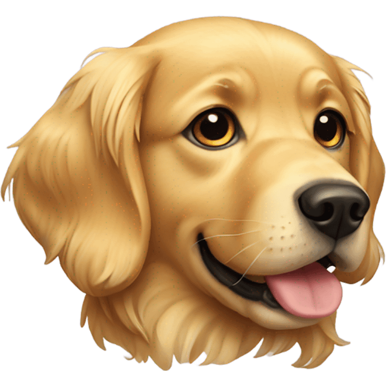 Golden retriever  emoji