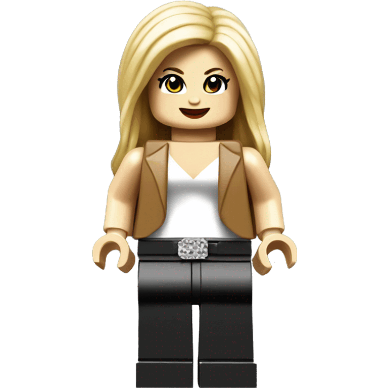 BRITNEY SPEARS whole body lego emoji