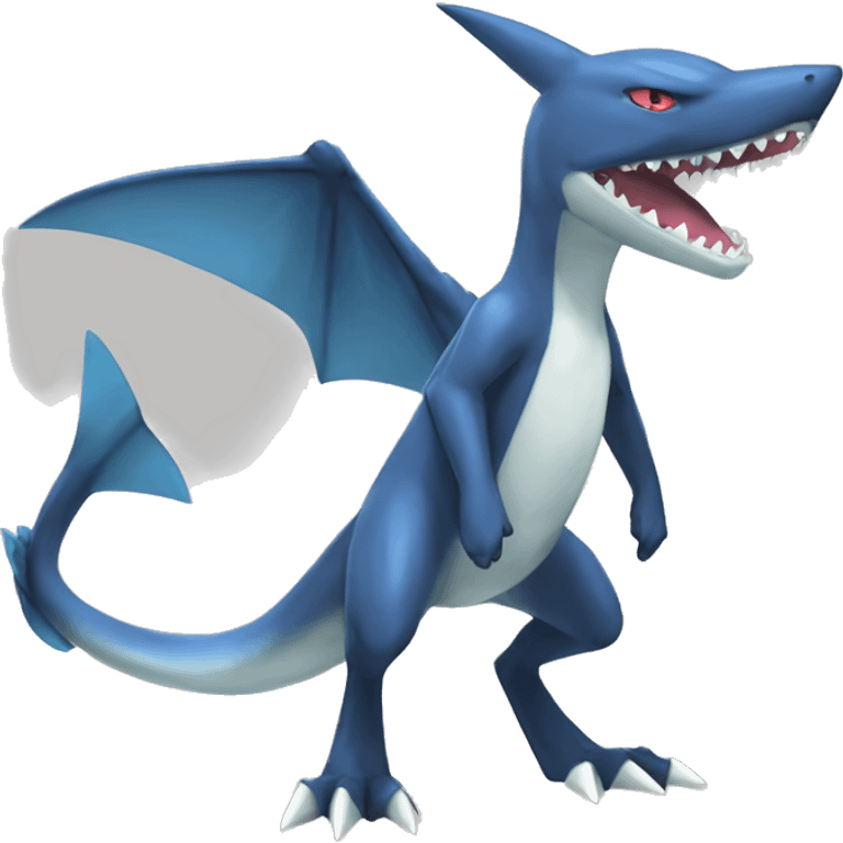 Sharpedo-Gabite-Lucario-Salamence full body emoji