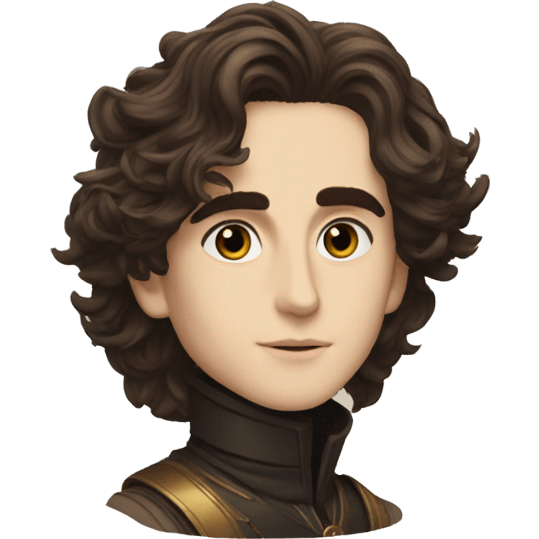 timothee chalamet in dune costume emoji