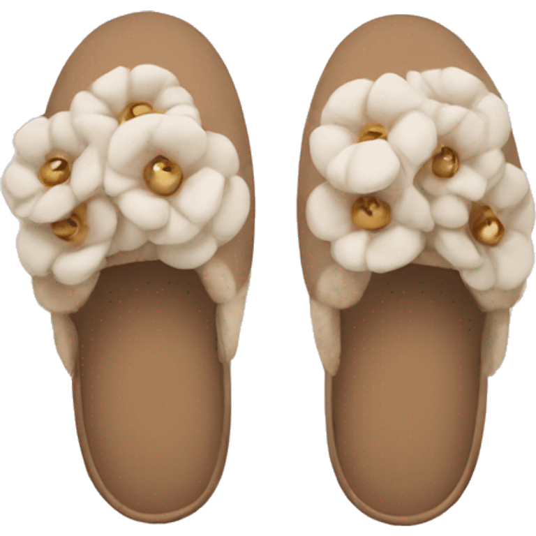 Chanel slippers emoji