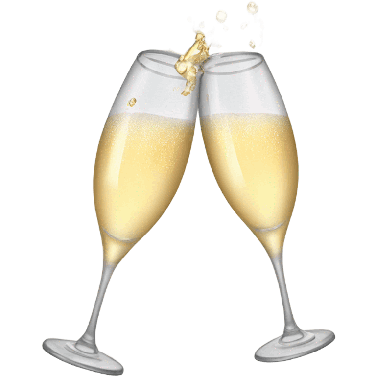 cheers champagne glasses emoji