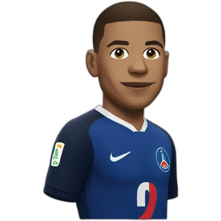 Kylian Mbappé emoji