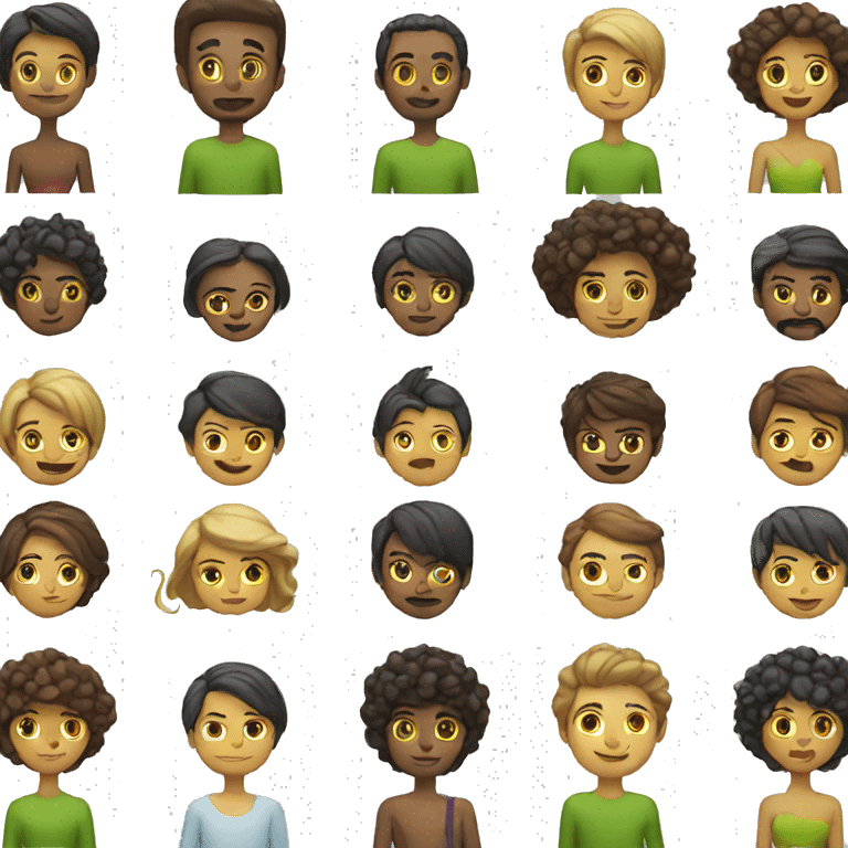 people growing emoji