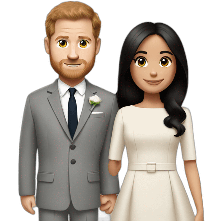 Harry & Meghan emoji