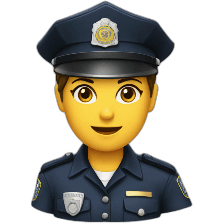 Esposa policia emoji