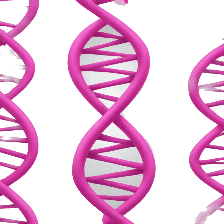 pink dna emoji