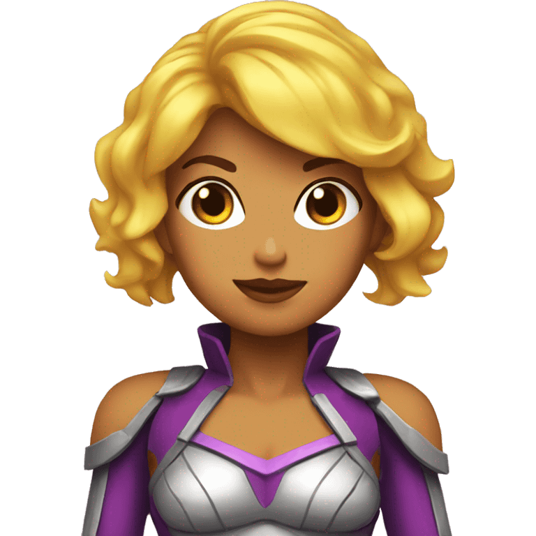 Chica superpoderosa emoji