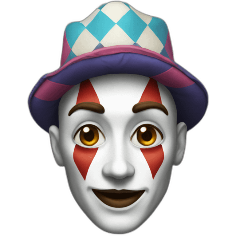 Harlequin emoji