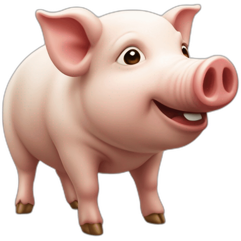 cochon dinde roux emoji