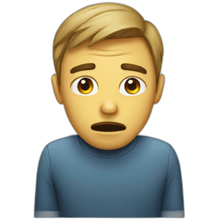 crying tech guy emoji