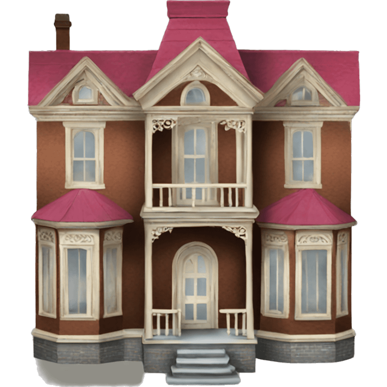 antique victorian dollhouse emoji