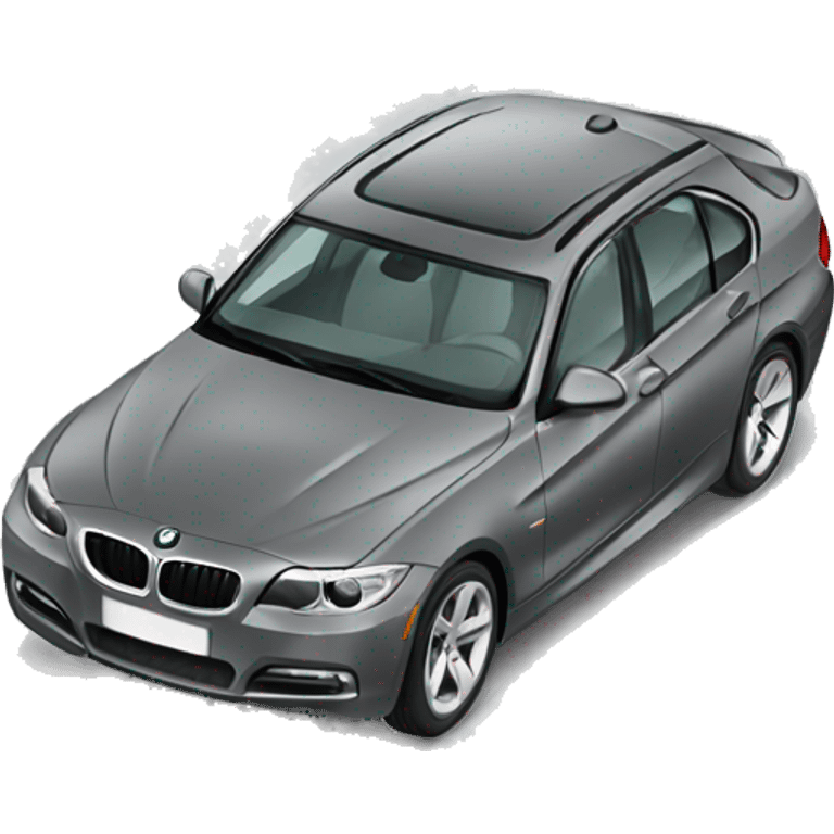 gray BMW car emoji