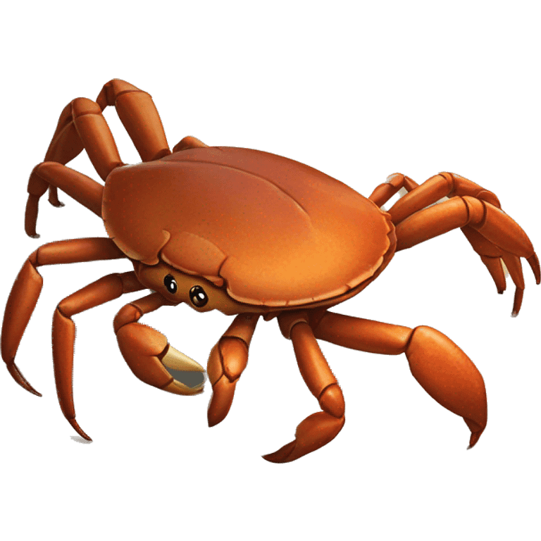 rust crab stepping on go gopher emoji