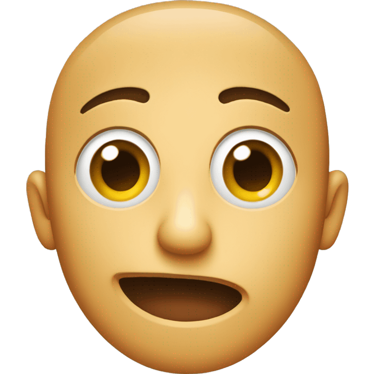 a surpised face emoji