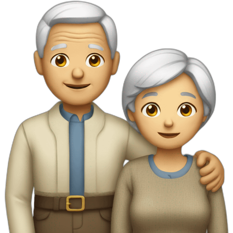 old couple emoji