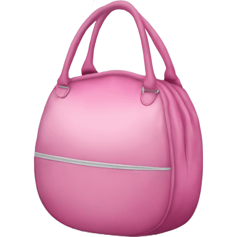 Pink dance bag emoji