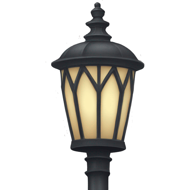 old lamp post emoji