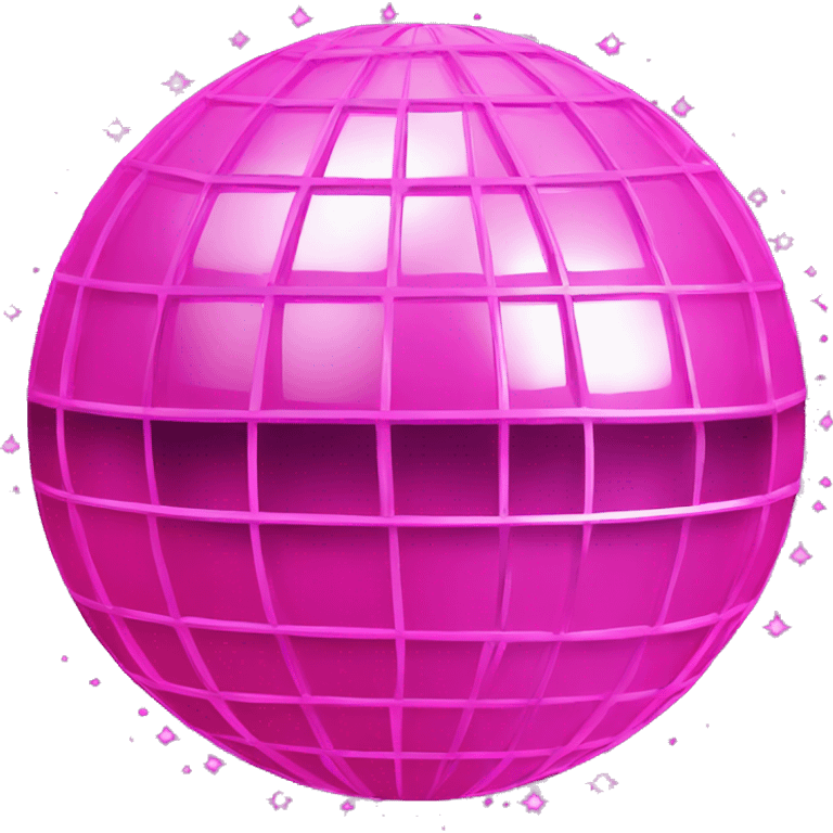 pink disco ball emoji