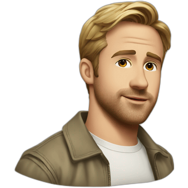 Ryan gosling as ken emoji