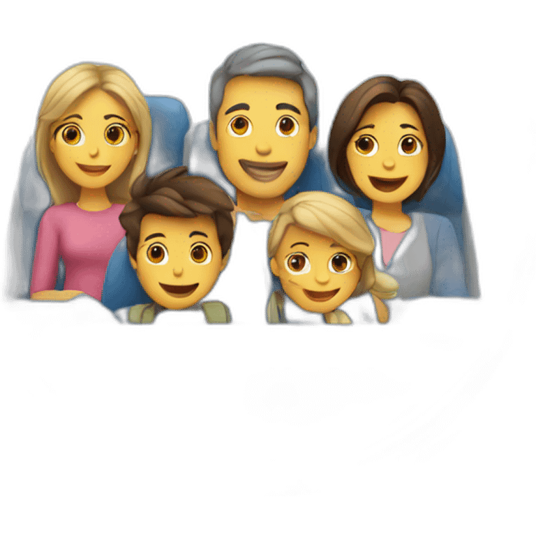 family-in-a-plane-window emoji