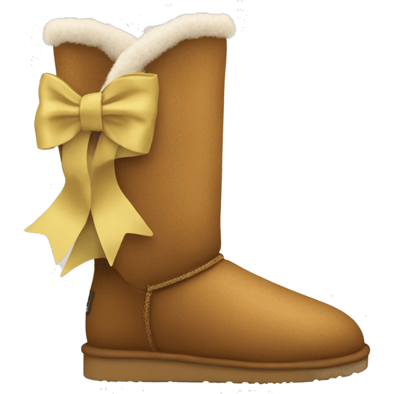 Uggs which bow  emoji