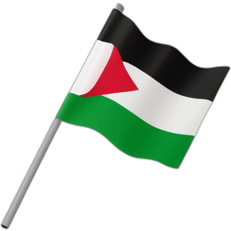 drapeau algérien et Palestine emoji