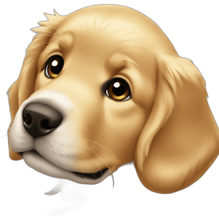 Golden-retriever-puppy emoji