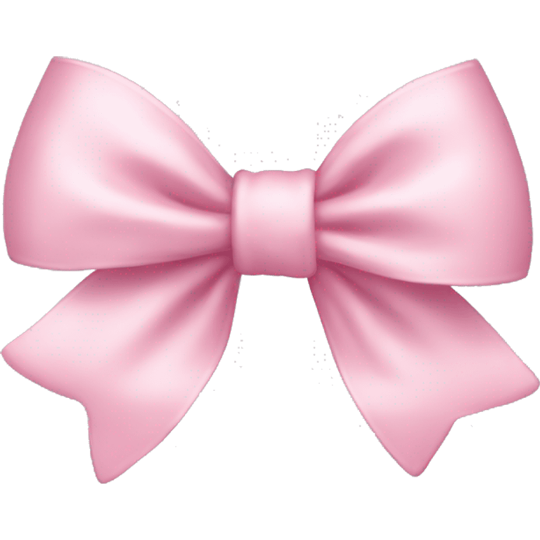 Light pink bow  emoji