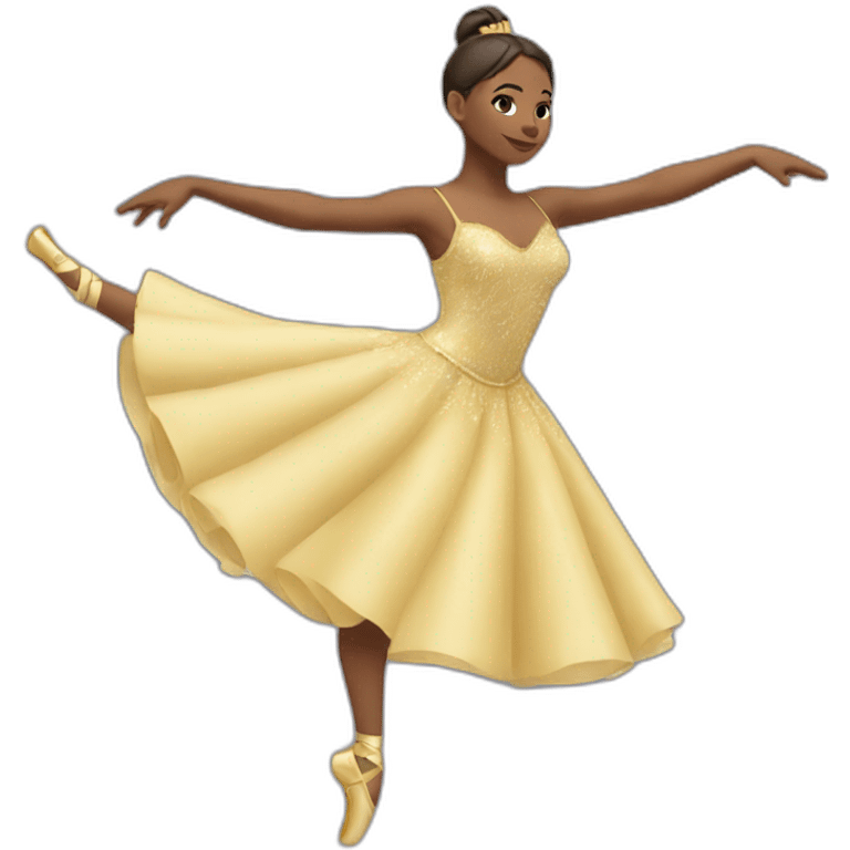 danseuse sur pointes emoji