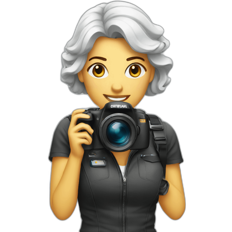 Woman photographer emoji