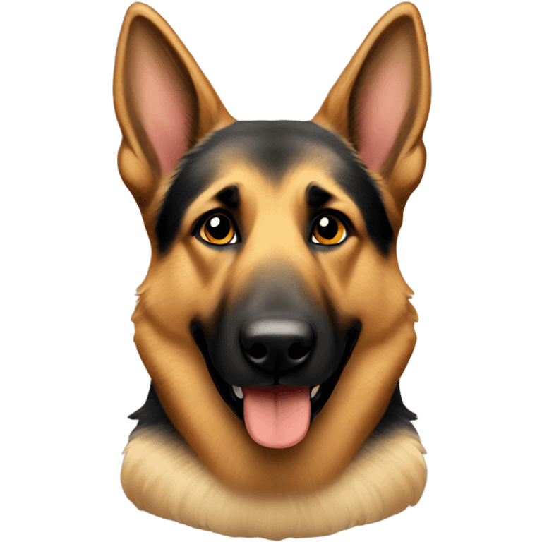 German shepherd emoji