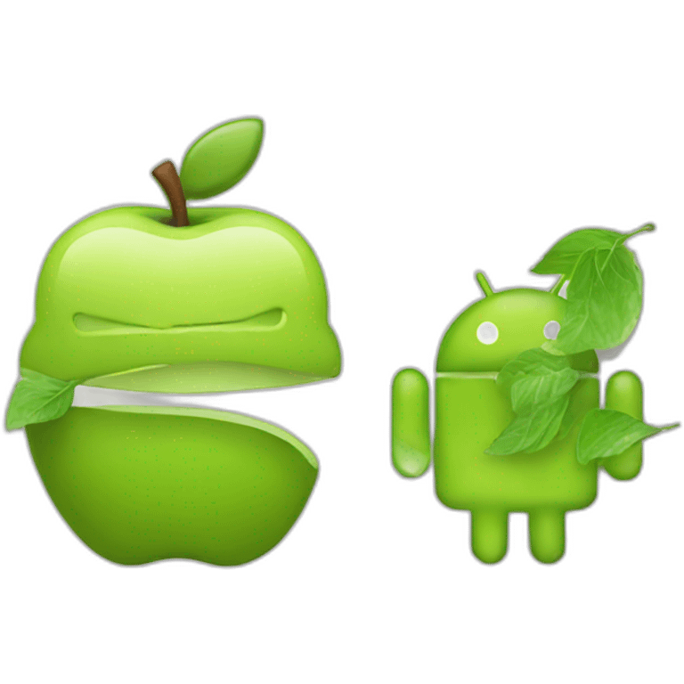 aplle and android emoji