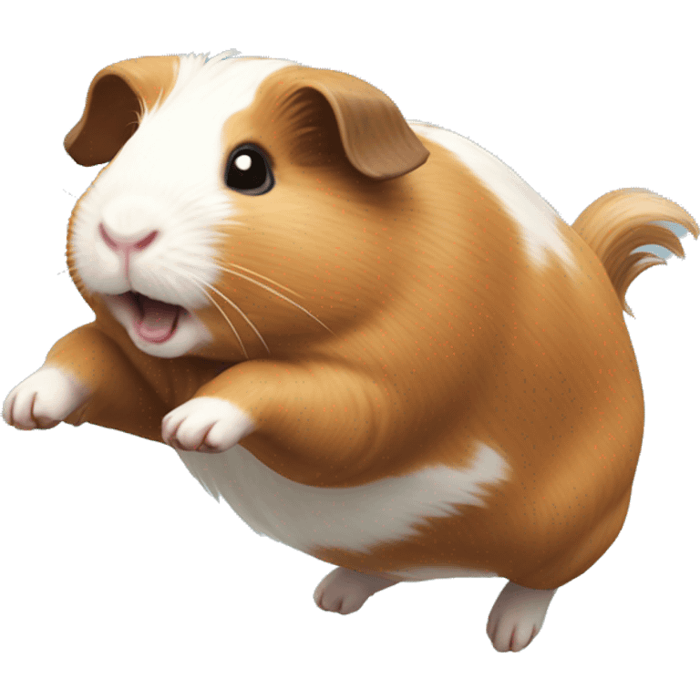 Guineapig jumping emoji