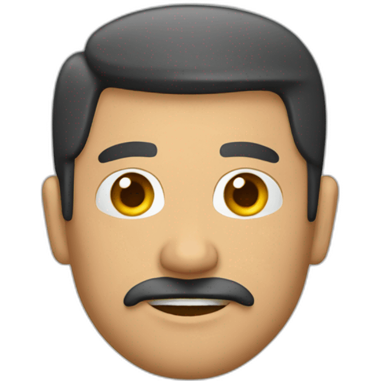 Hombre panzón con canas emoji