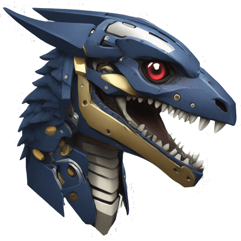 Futuristic Mechanical Sergal-raptor-nargacuga-vernid emoji