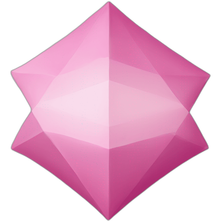 pink rhombus emoji