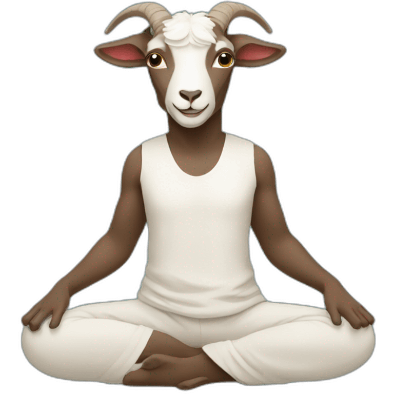 goat yoga emoji