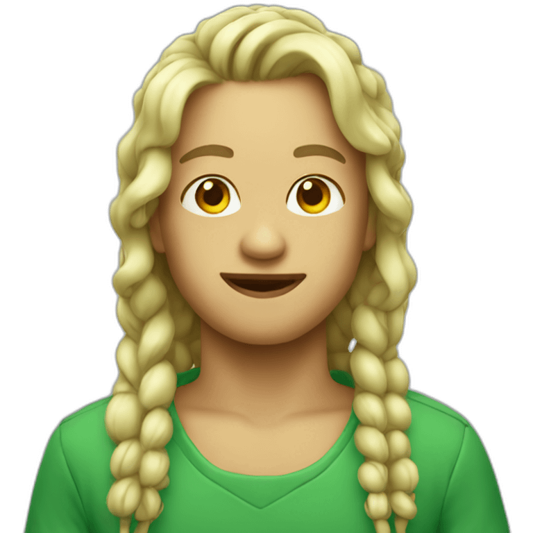 green orginal emoji