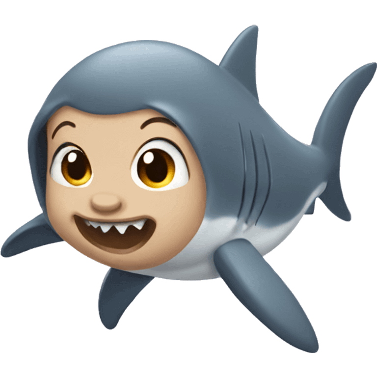 shark baby emoji