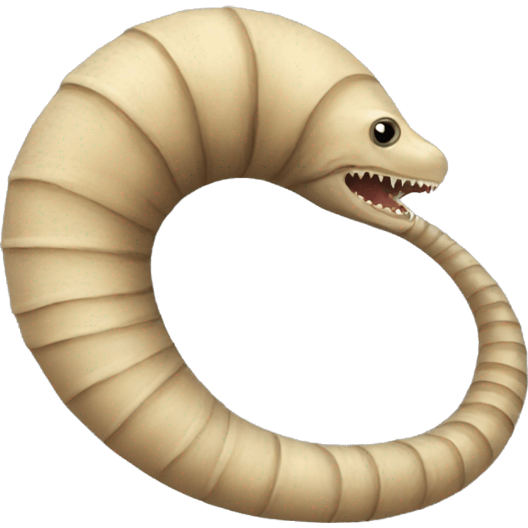 Dune sandworm emoji