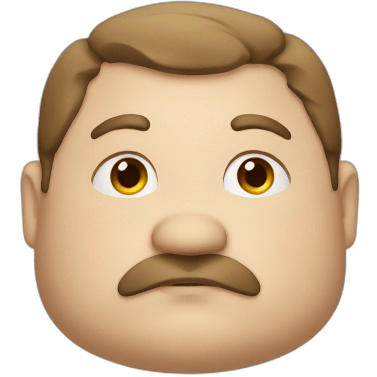 fat french man emoji