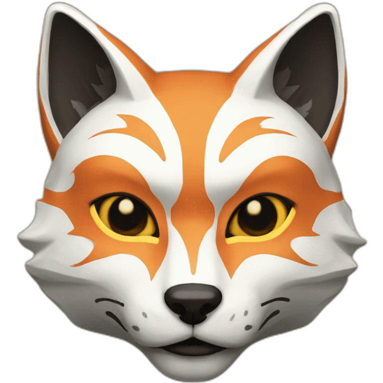 kitsune mask emoji