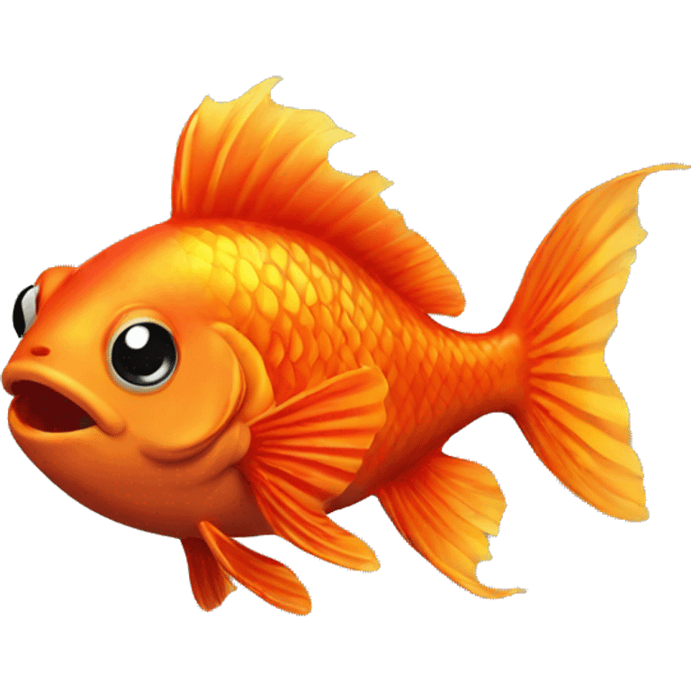 fire fish emoji