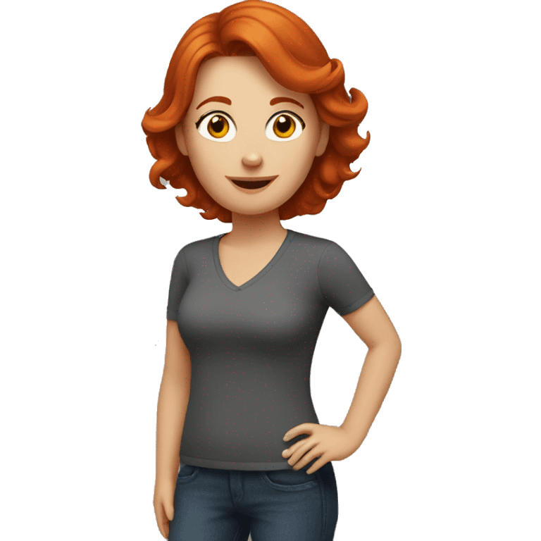 Redhead mom emoji