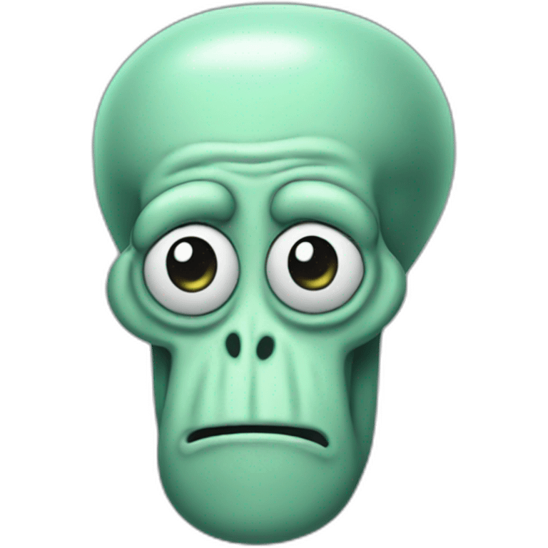 Squidward emoji