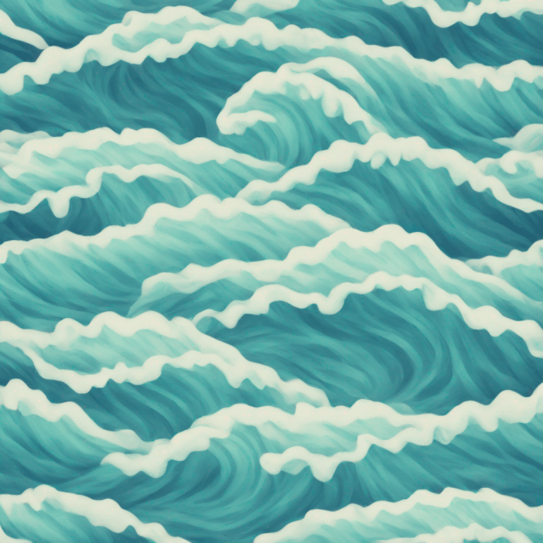 ocean waves emoji