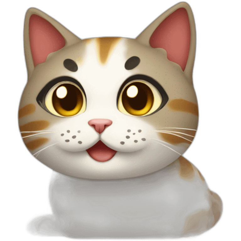 Shushi cat emoji