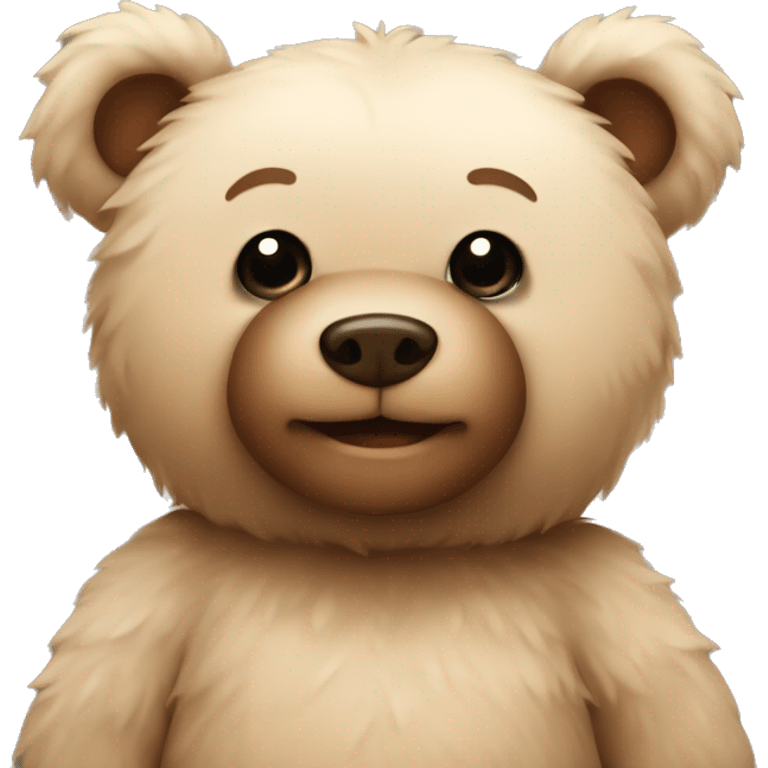 Cute teddy bear emoji