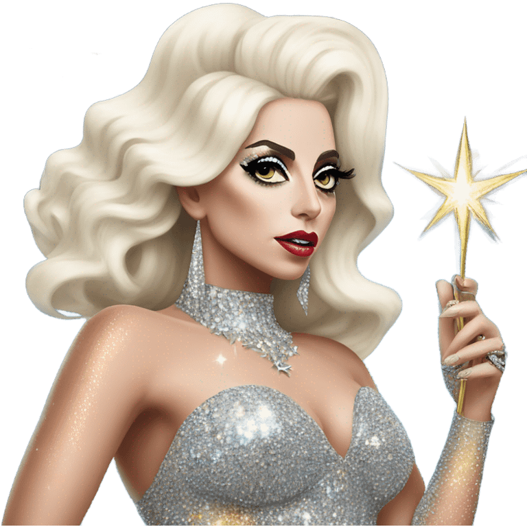 Ladygaga abracadabra emoji